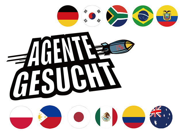 wir suchen exzellente agenten und repräsentativen!