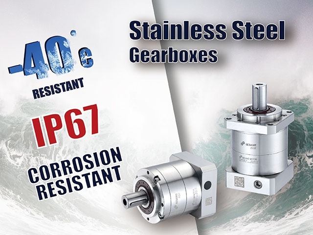 stainless steel planetary gearboxes